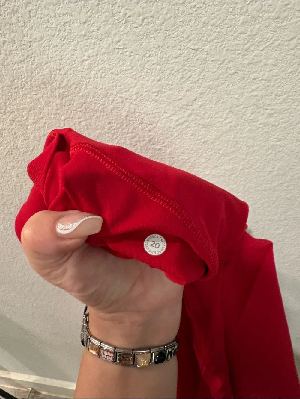 lululemon athletica Red Capri Workout Leggings